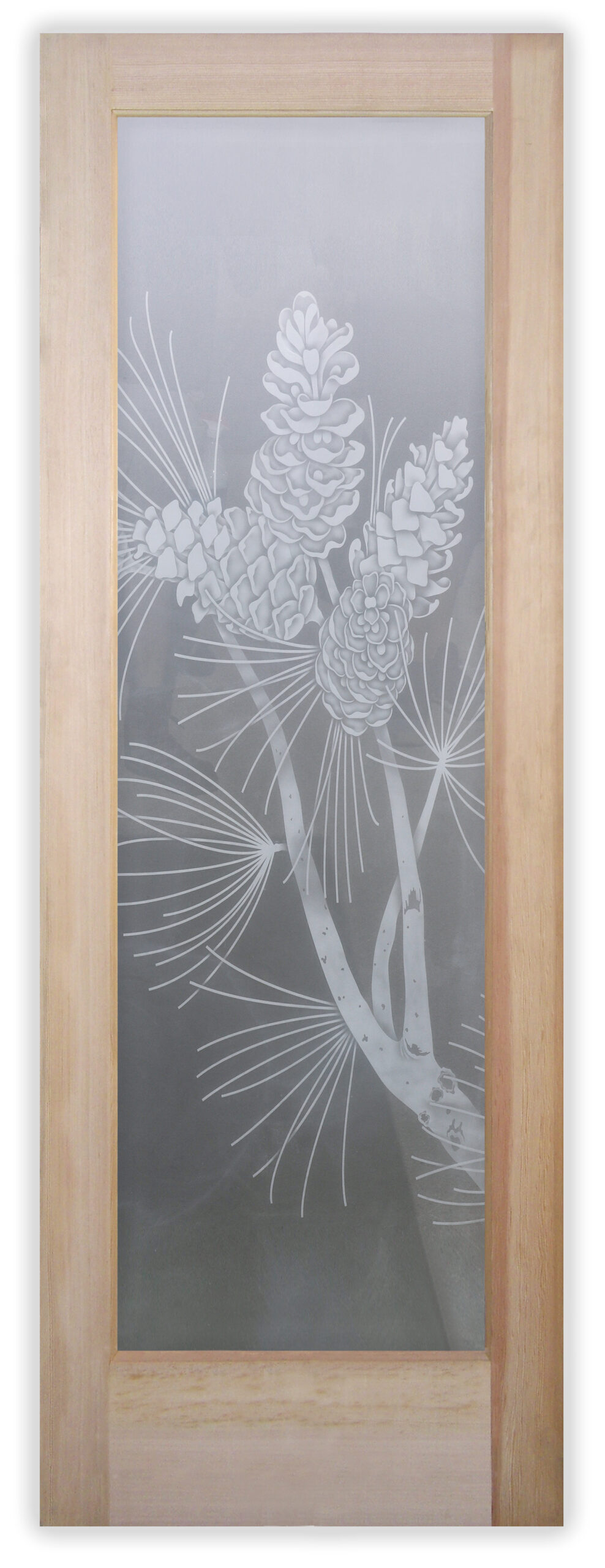 Farmhouse glass front door