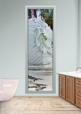 glass #etching #design #modern #glassetchingdesignmodern  Glass etching  designs, Glass etching patterns, Frosted window design