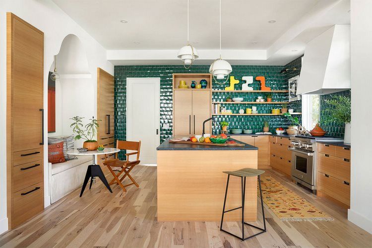 Eclectic design kitchen
