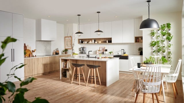 Scandinavian design style kitchen