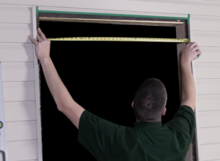 glass pantry doors Measuring