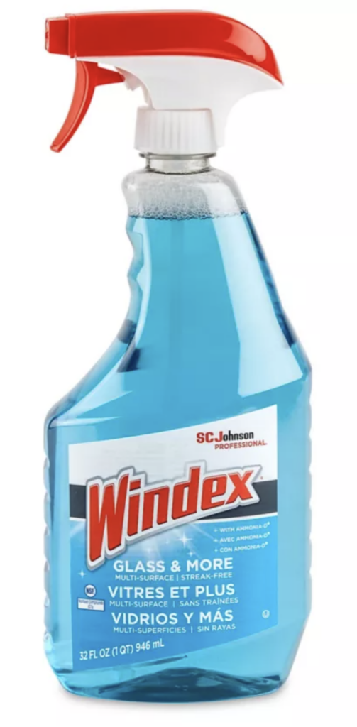 windex bottle