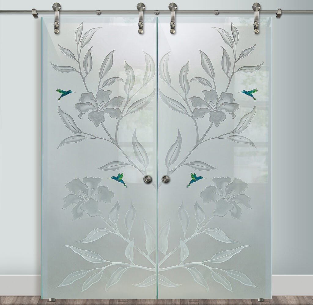 Stunning double sliding barn doors for closet