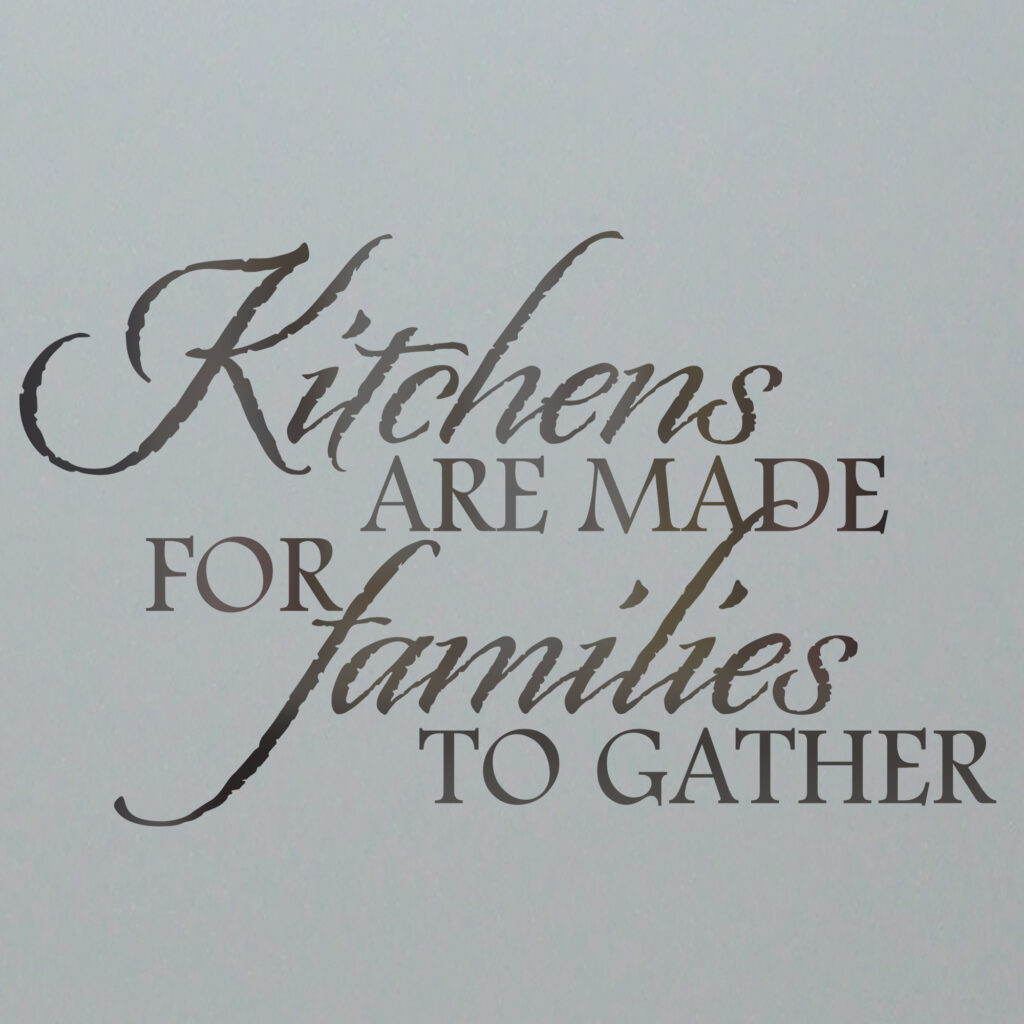 pantry door kitchens are made for families to gather