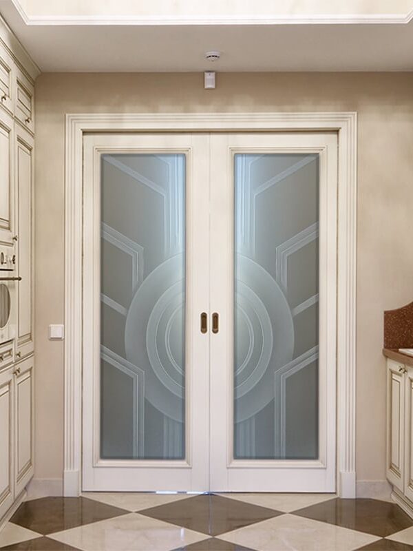 modern french doors
