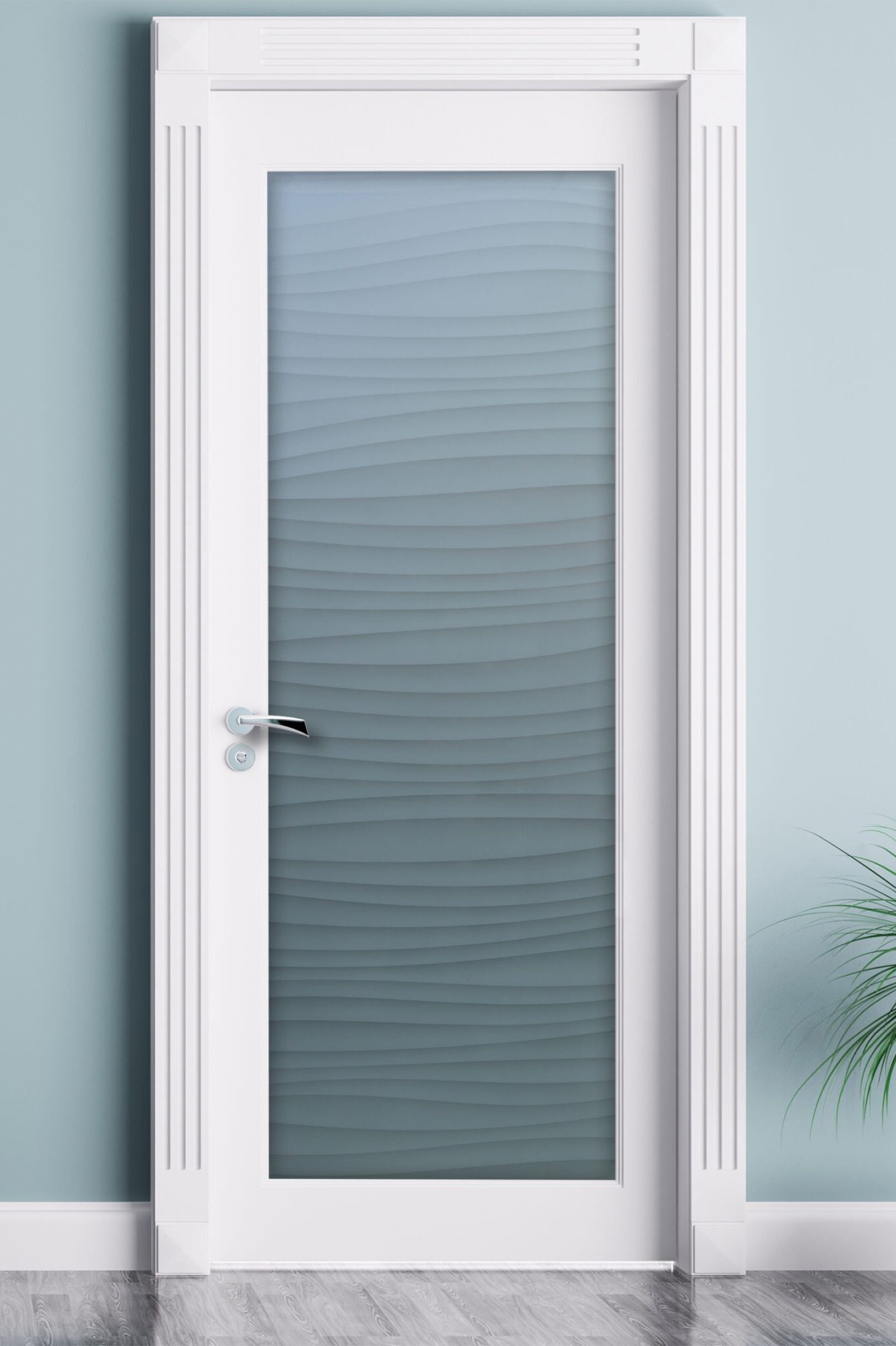 Nokes Waves Private 2D Enhanced Private Interior Frosted Glass Doors Modern Oceanic Decor Sans Soucie
