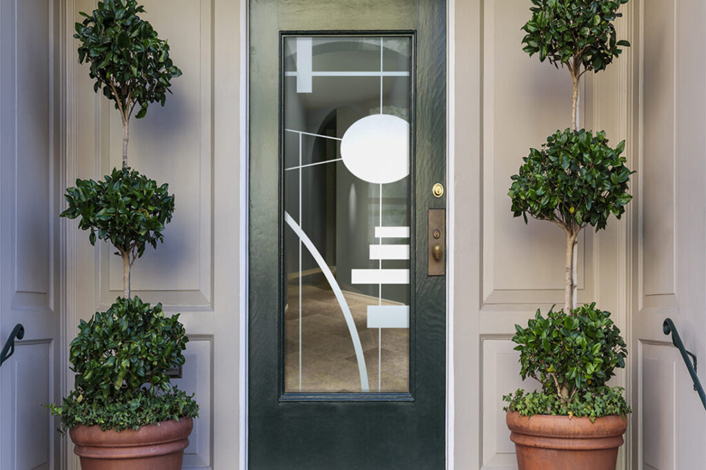 glass front doors Interval Semi-Private Modern Decor Entry Door Sans Soucie 