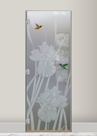 Interior Glass Door with sandblast Frosted Glass Design Art Glass Featuring Sandblast Etched Glass by Sans Soucie