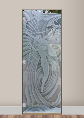 Interior Glass Door with sandblast Frosted Glass Design Art Glass Featuring Sandblast Etched Glass by Sans Soucie