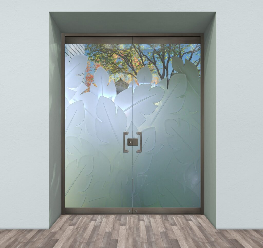 High-end exterior glass doors that balance style and performance. Durable full glass exterior door engineered with tempered safety glass