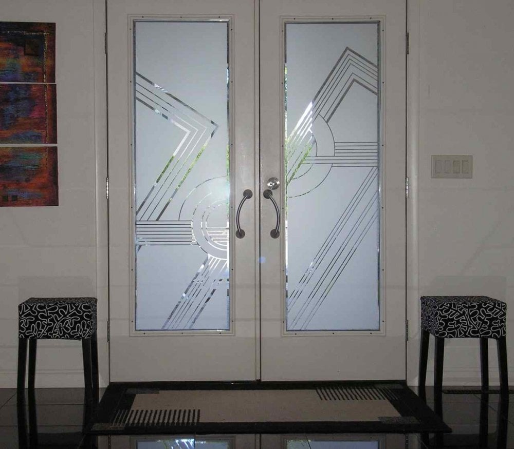 contemporary french doors
