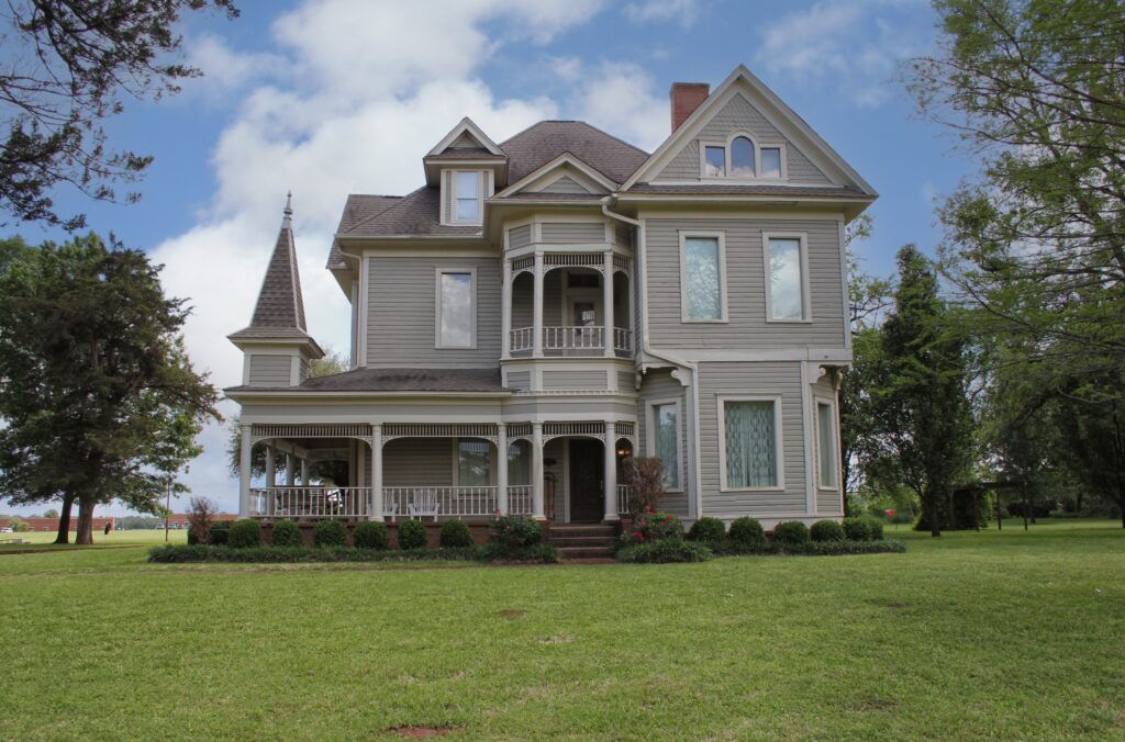 vintage decor style victorian home exterior