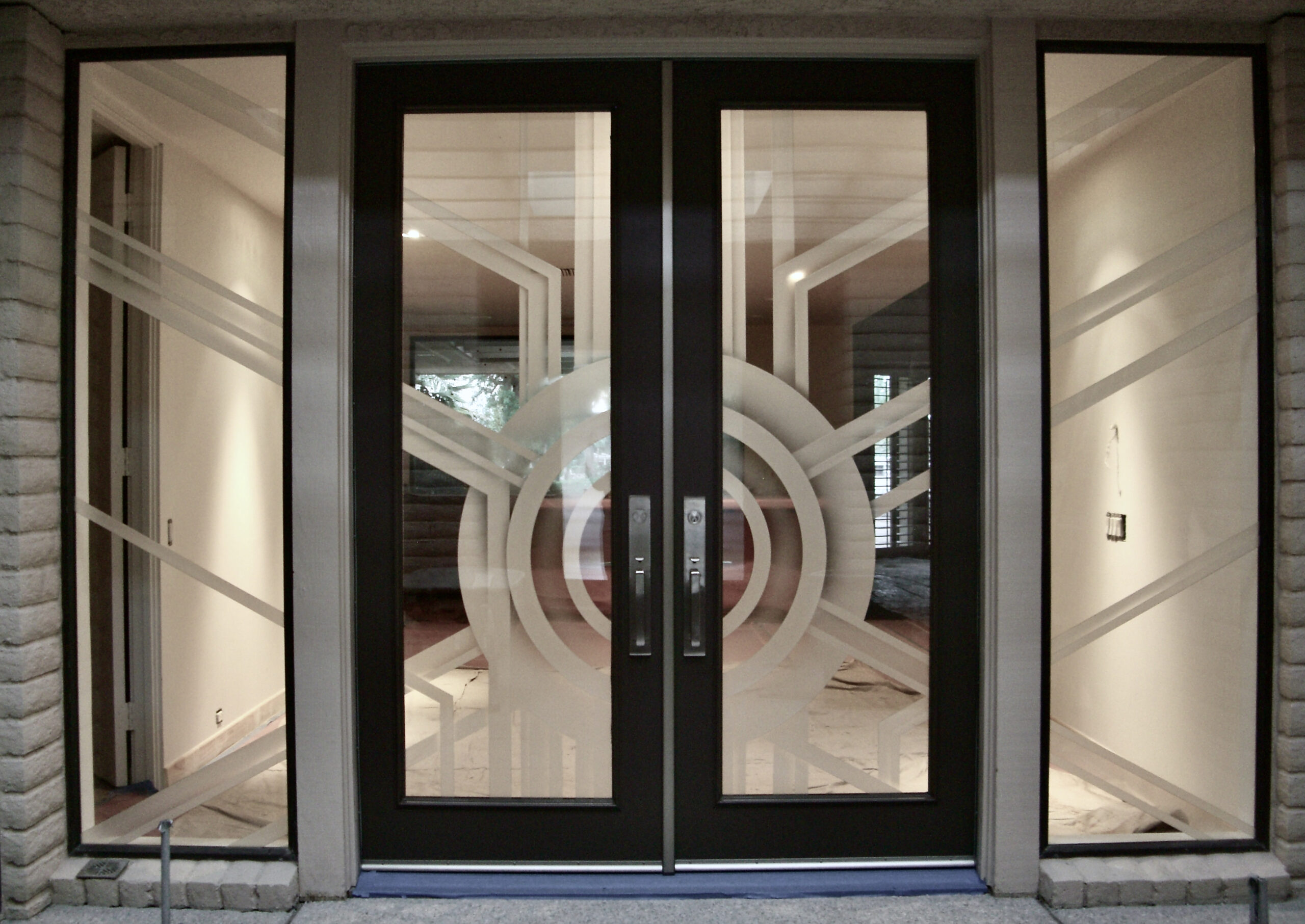 frosted glass windows doors sun odyssey sans soucie