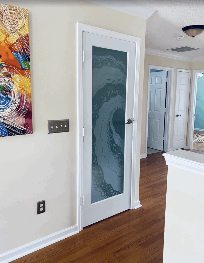 frosted glass interior door metacurl 1D private