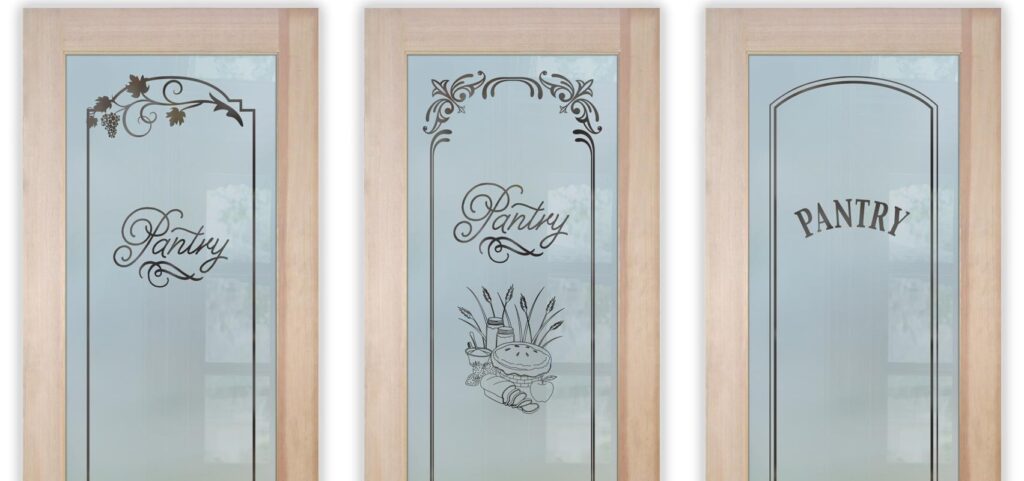 pantry doors with frosted glass designs sans soucie art glass apple pie grapes leaves classic design