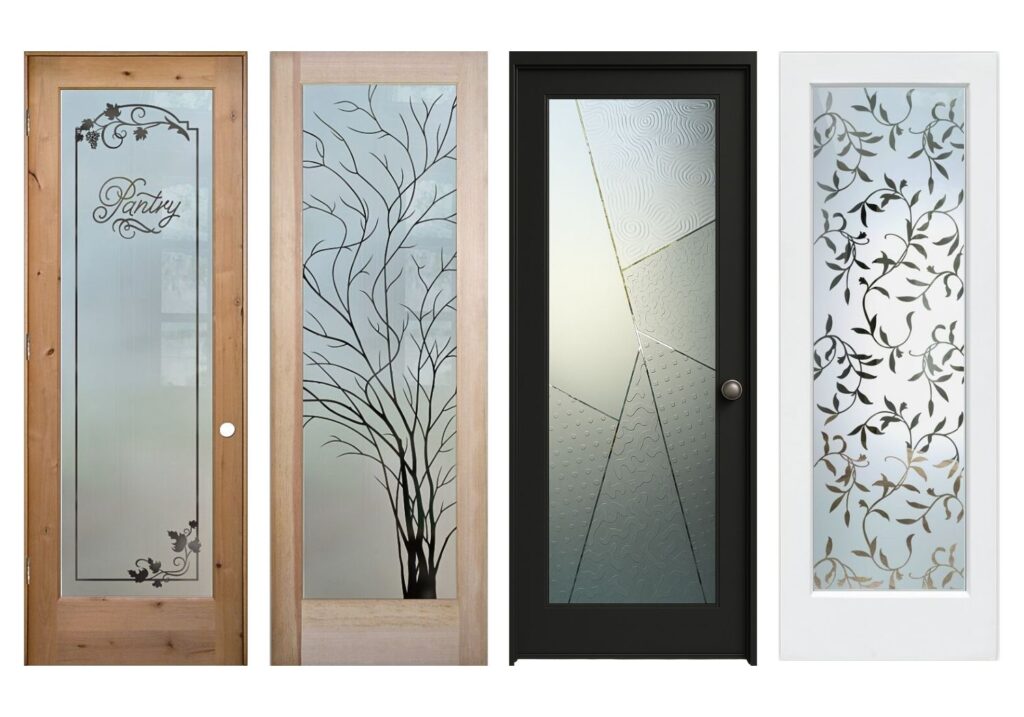 Best-Materials-for-Pantry-Doors-Frosted-Glass-Pantry-Door-Designs-by-Sans-Soucie-Art-Glass