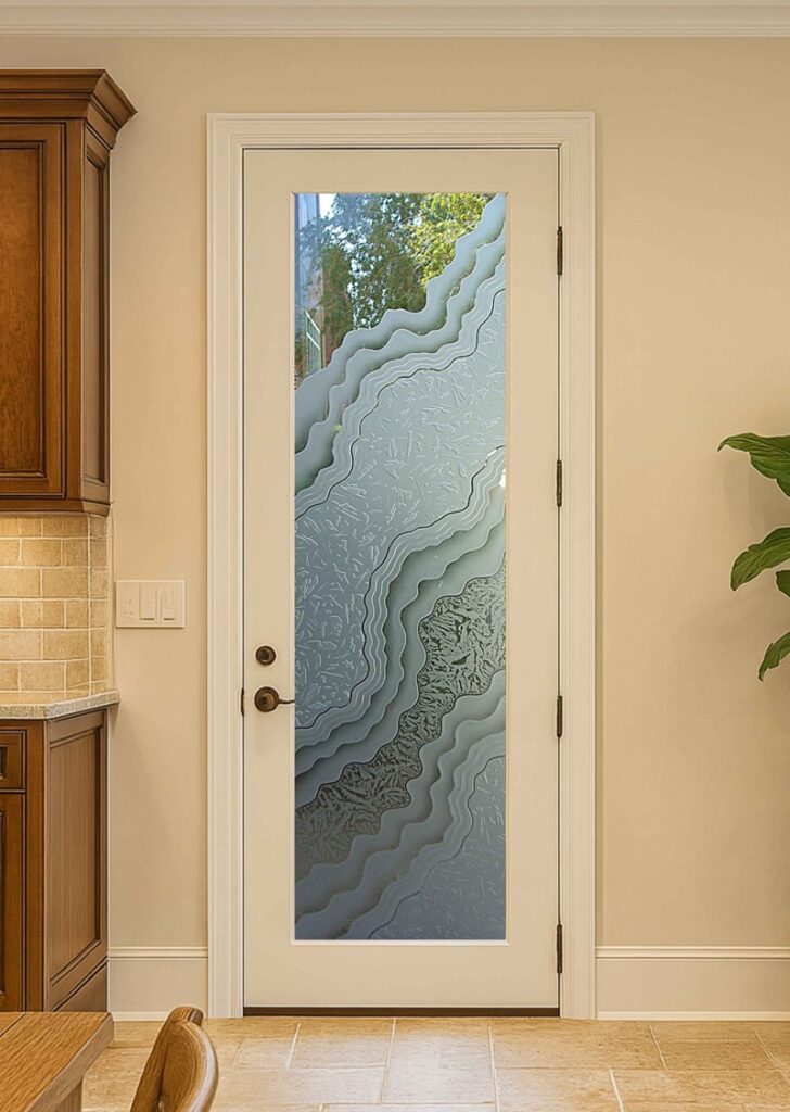 Metamorphosis Peak 3DE Gluechip Interior Glass Door SETTING, signature glass door
