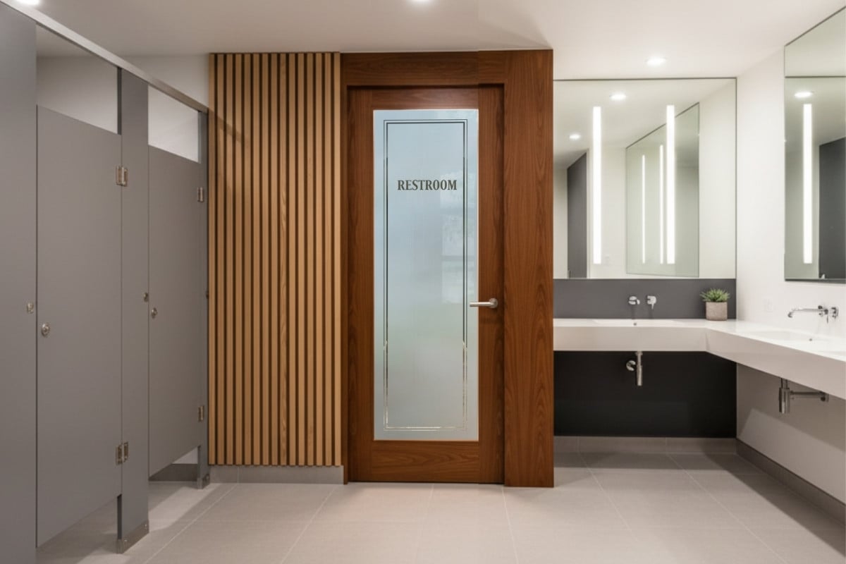 public bathroom