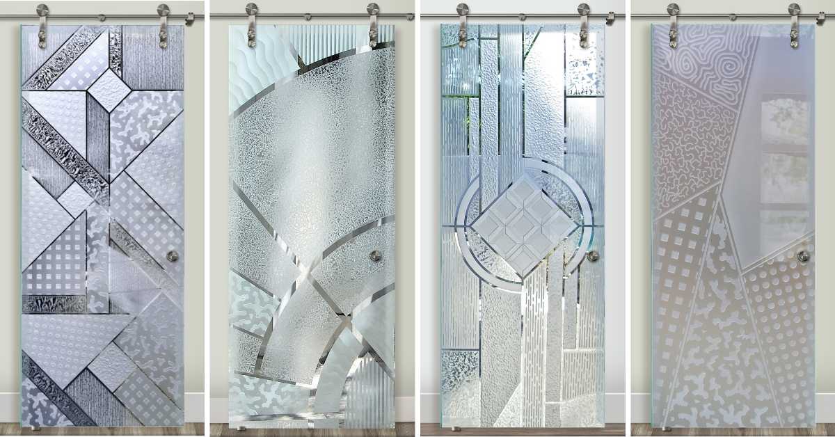 Handcrafted sliding doors by Sans Soucie Art Glass. These durable and premium quality doors showcase expert artistry and a proven commitment to exceptional design and craftsmanship.
