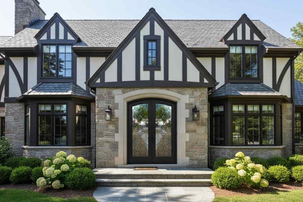 Beautiful Bevels double front doors
