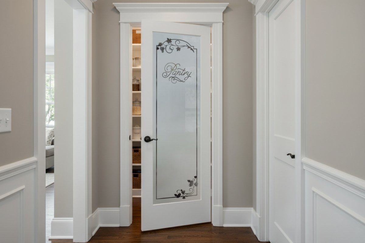 Charming pantry door