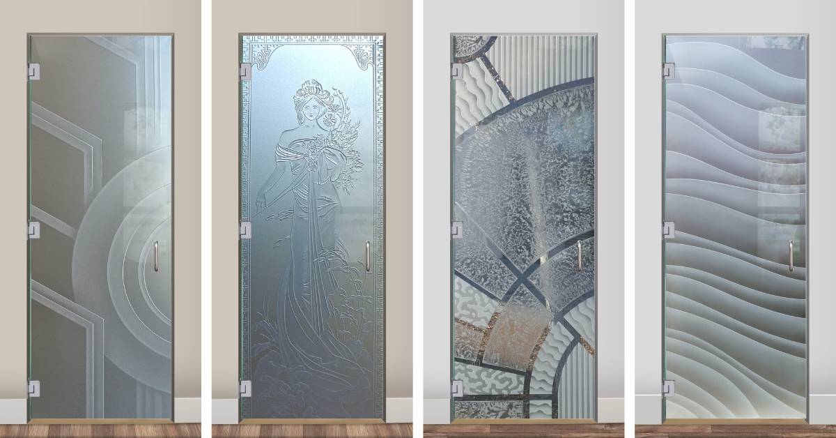 premium all glass doors for interiors