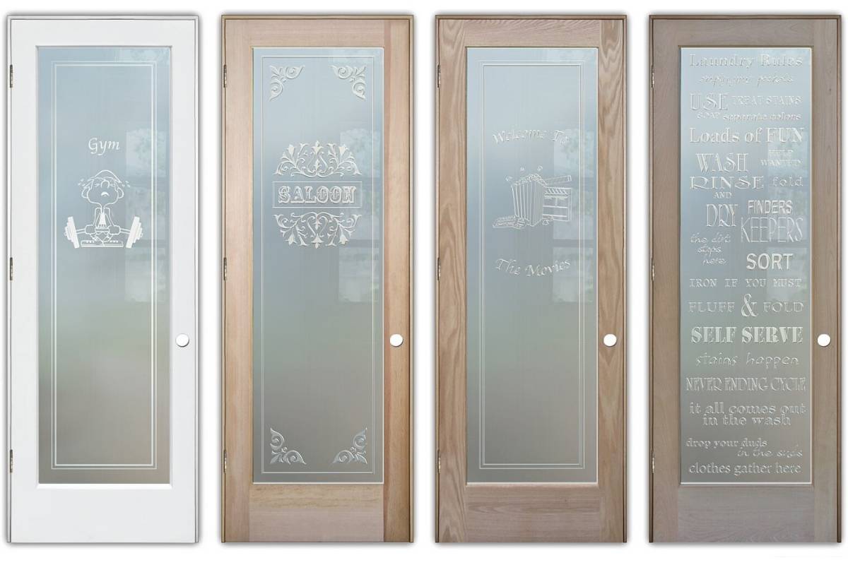 private frosted glass bathroom doors by sans soucie art glass