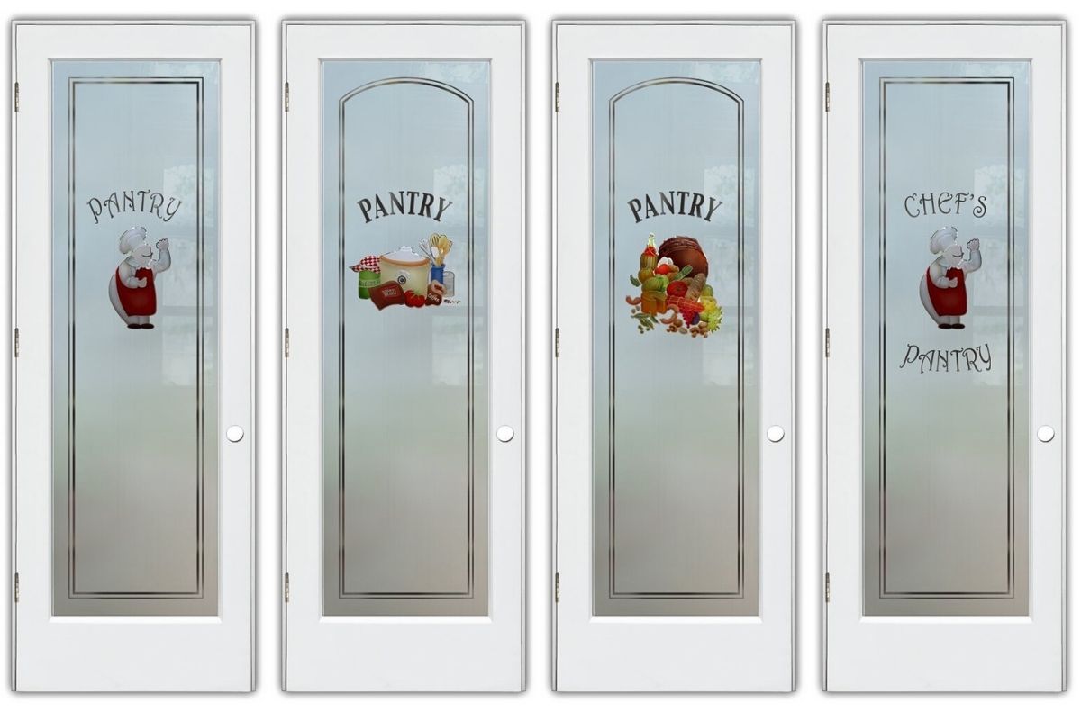 stained glass door for pantry-sans soucie art glass-full doors
