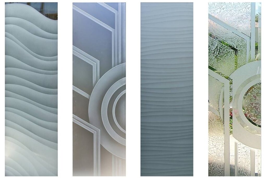 decorative glass door inserts designed for style, privacy, and light