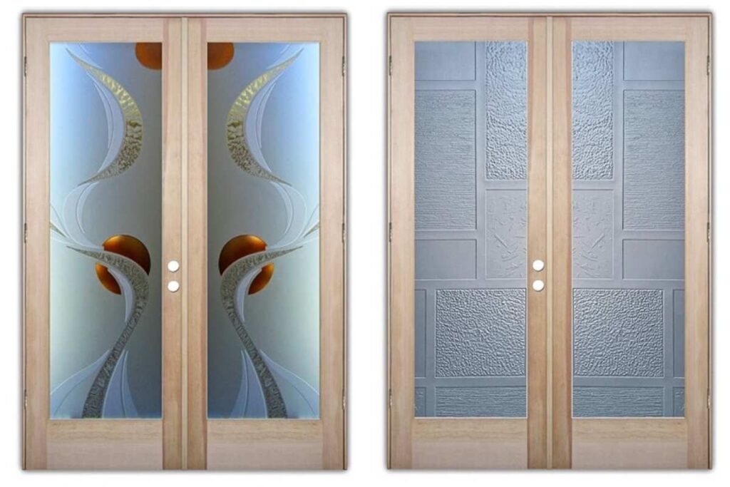 Double master bedroom doors