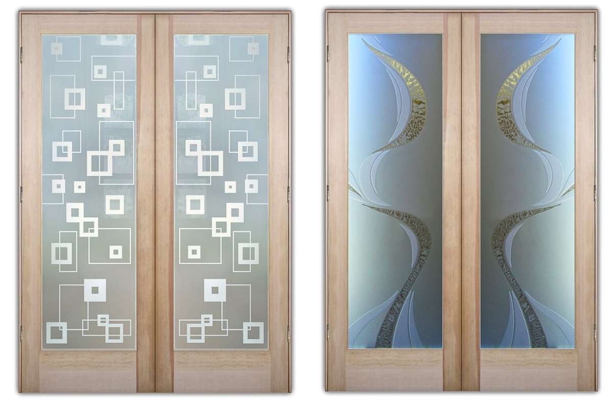 interior double doors for bedroom privacy