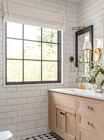awning window for bathrooms