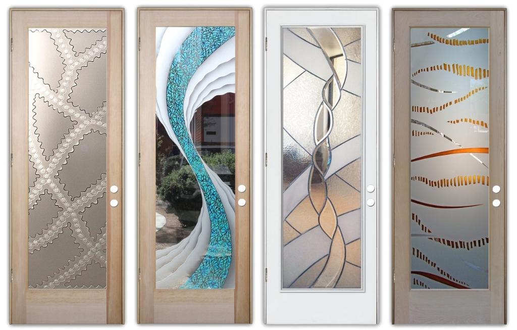 Stunning interior glass doors