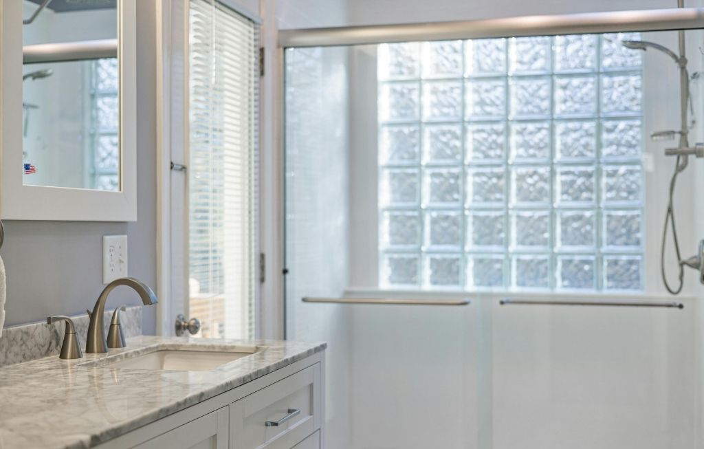 glass block window