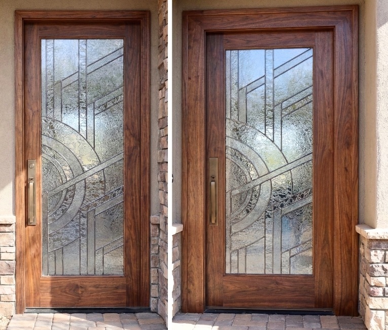 Sun Odyssey VIII design glass doors, Southwest & Mediterranean style glass doors