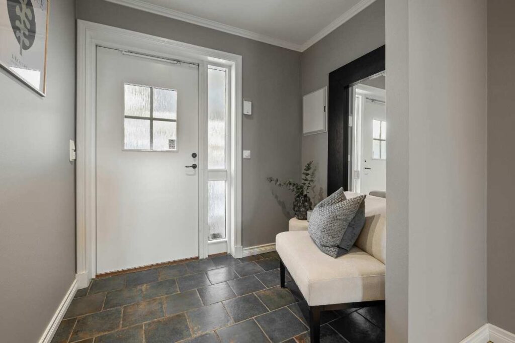 standard white door