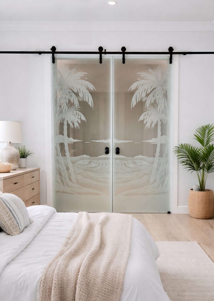 Closet barn doors