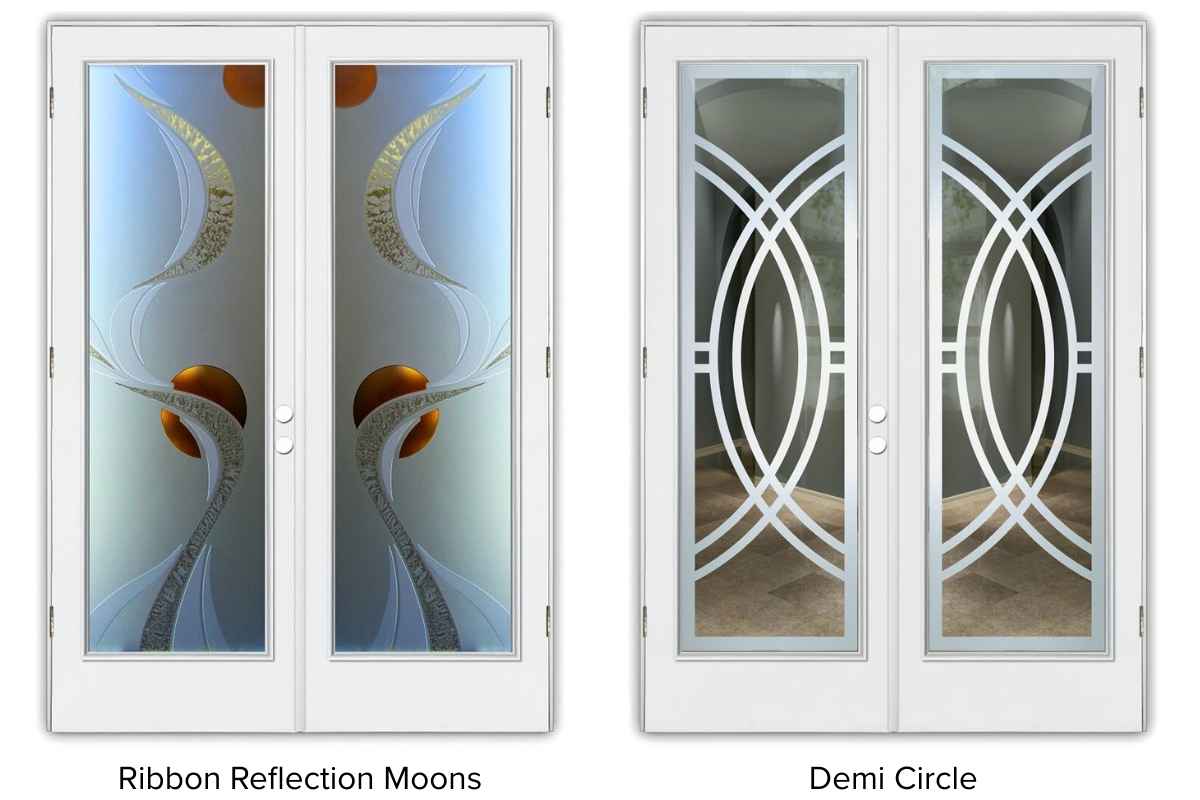 Stunning Glass Doors By Sans Soucie Art Glass