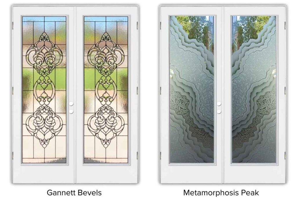 Custom Front Doors With Privacy Glass