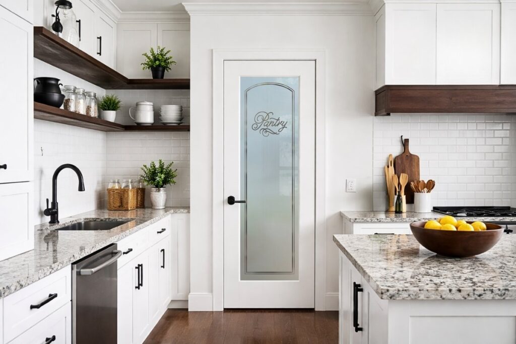 Sans soucie art glass pantry door glass inserts