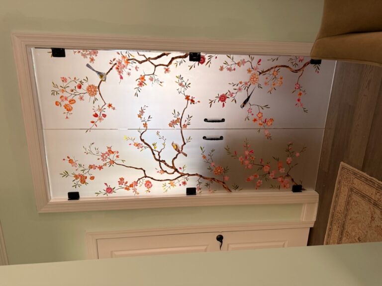 Beautiful interior door art ideas
